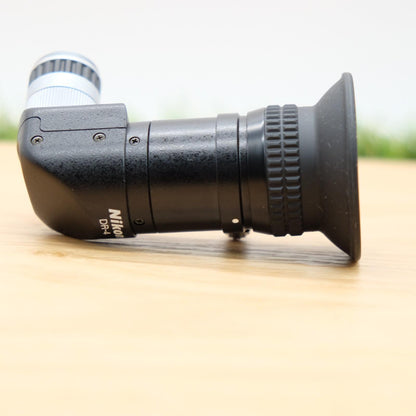 Nikon DR-4 Angle Finder For F 35mm Film Camera SLR Black Japan [Mint] #1277