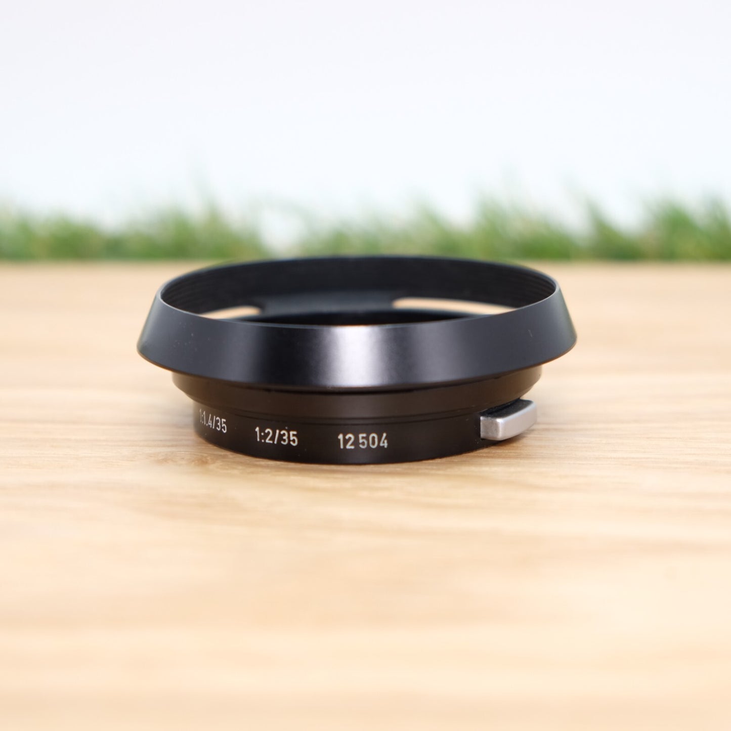 Leica 12504 35mm Lens Hood for M35 F1.4 and M35 F2.0 Black Japan [N Mint] #1147C