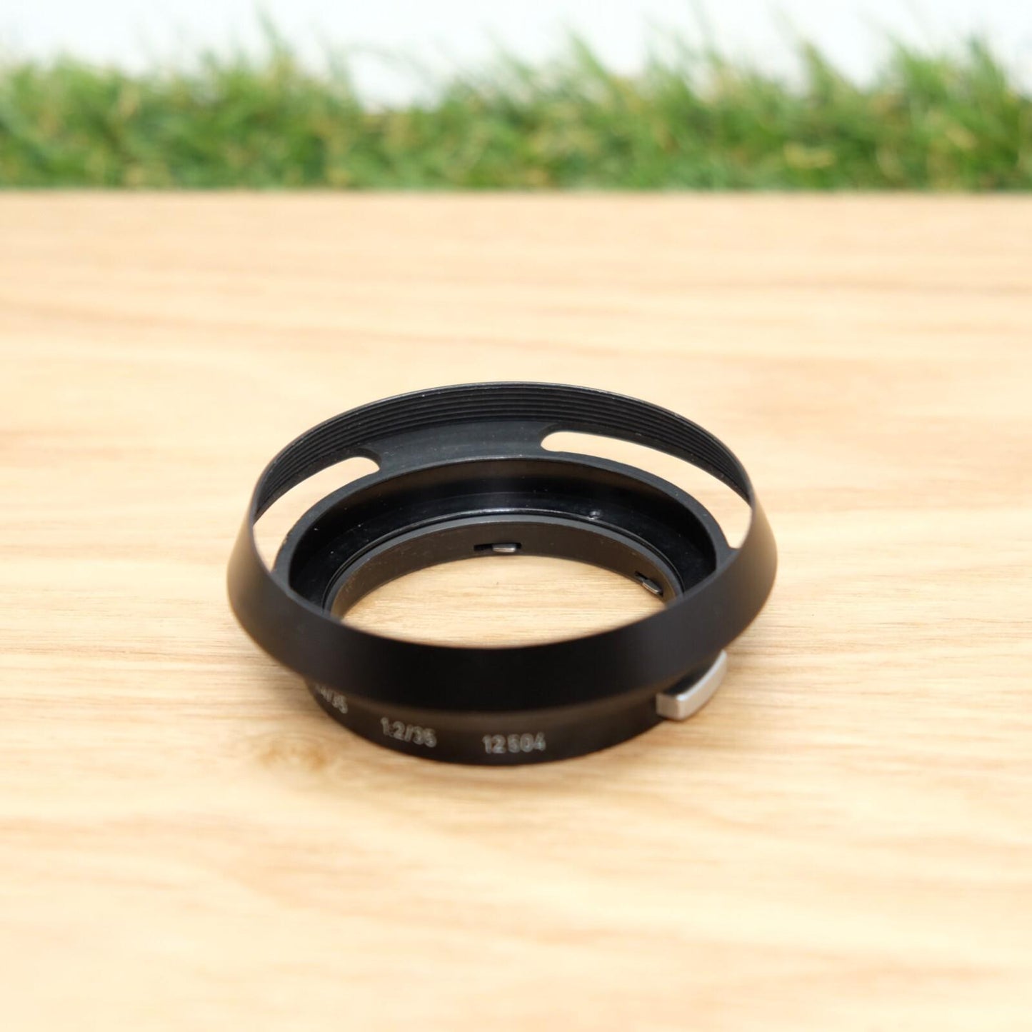 Leica 12504 35mm Lens Hood for M35 F1.4 and M35 F2.0 Black Japan [N Mint] #1147C