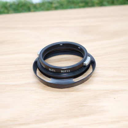 Leica 12504 35mm Lens Hood for M35 F1.4 and M35 F2.0 Black Japan [N Mint] #1147C