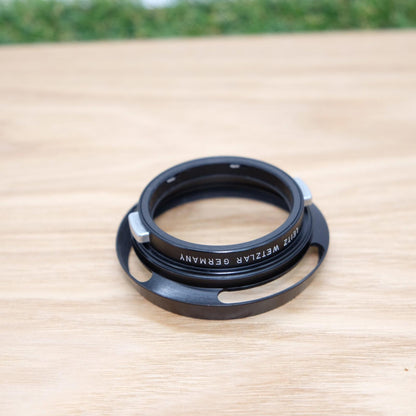 Leica 12504 35mm Lens Hood for M35 F1.4 and M35 F2.0 Black Japan [N Mint] #1147C