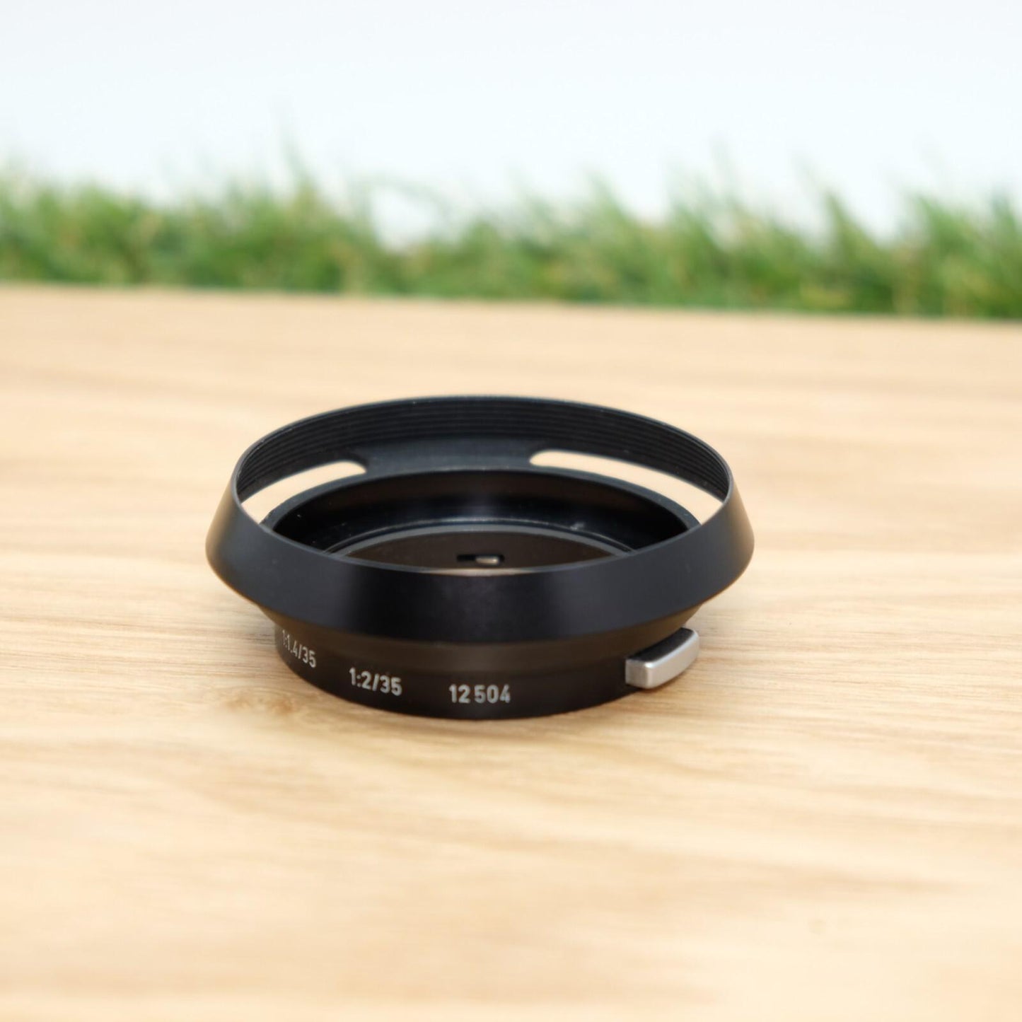 Leica 12504 35mm Lens Hood for M35 F1.4 and M35 F2.0 Black Japan [N Mint] #1147C