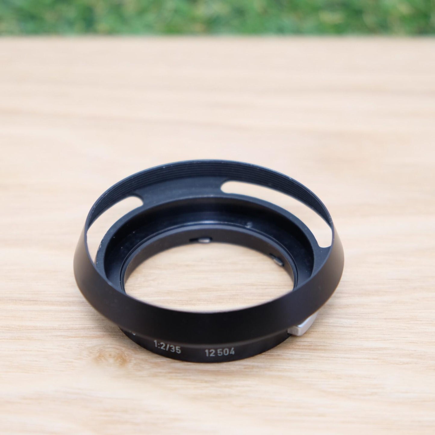 Leica 12504 35mm Lens Hood for M35 F1.4 and M35 F2.0 Black Japan [N Mint] #1147C