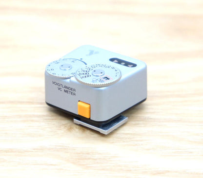 Voigtlander VC Meter Silver Shoe Mount Light Meter Japan [Near Mint]  #1142A