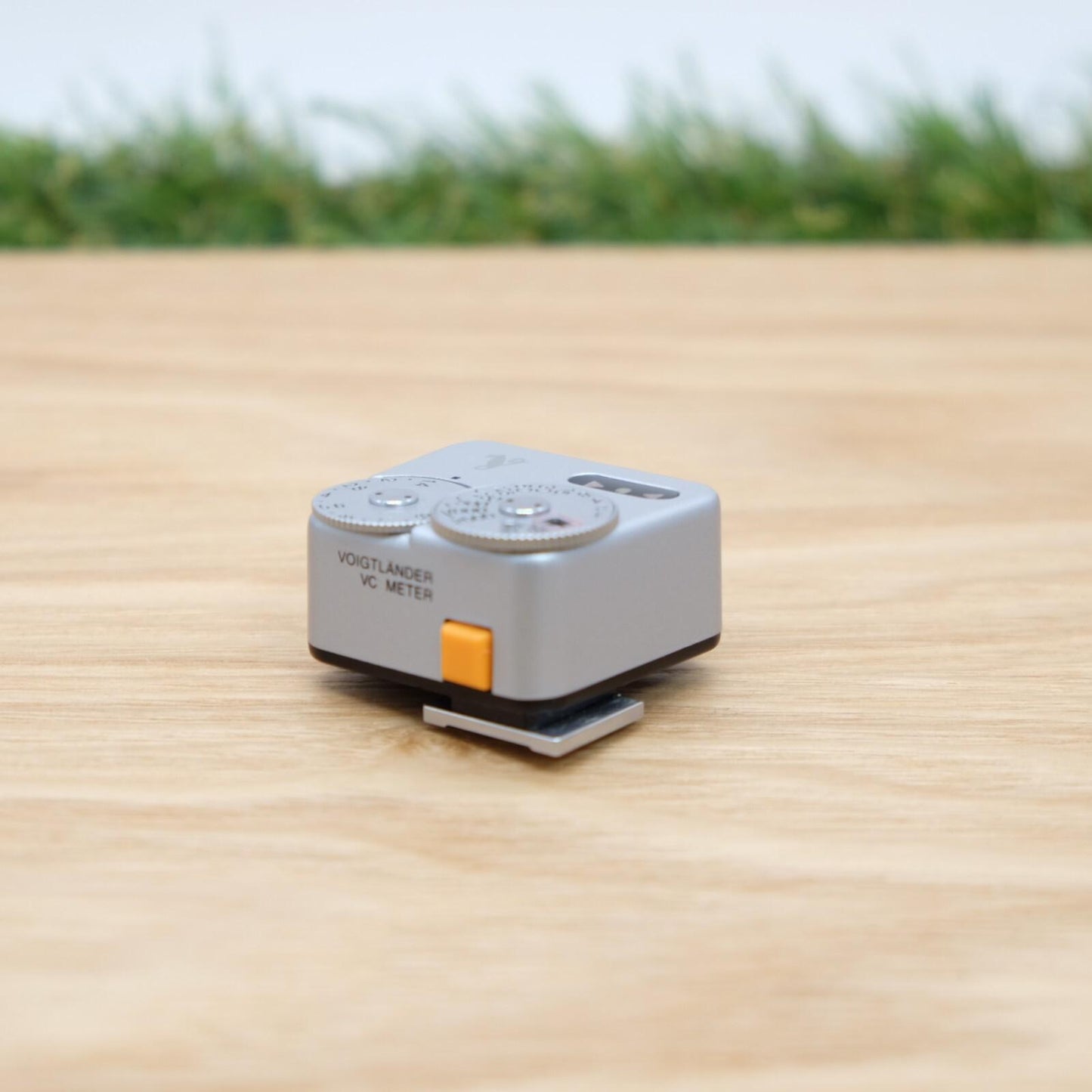 Voigtlander VC Meter Silver Shoe Mount Light Meter Japan [Near Mint]  #1142A