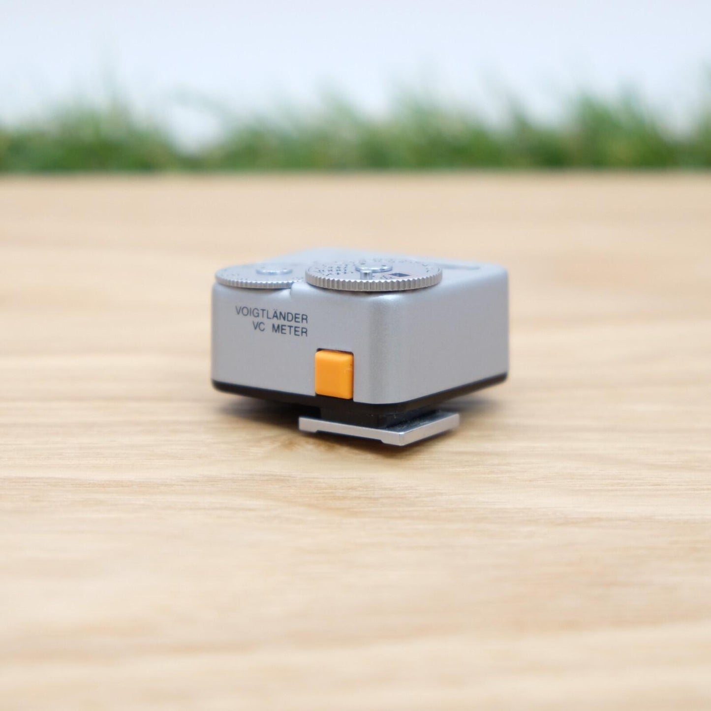 Voigtlander VC Meter Silver Shoe Mount Light Meter Japan [Near Mint]  #1142A