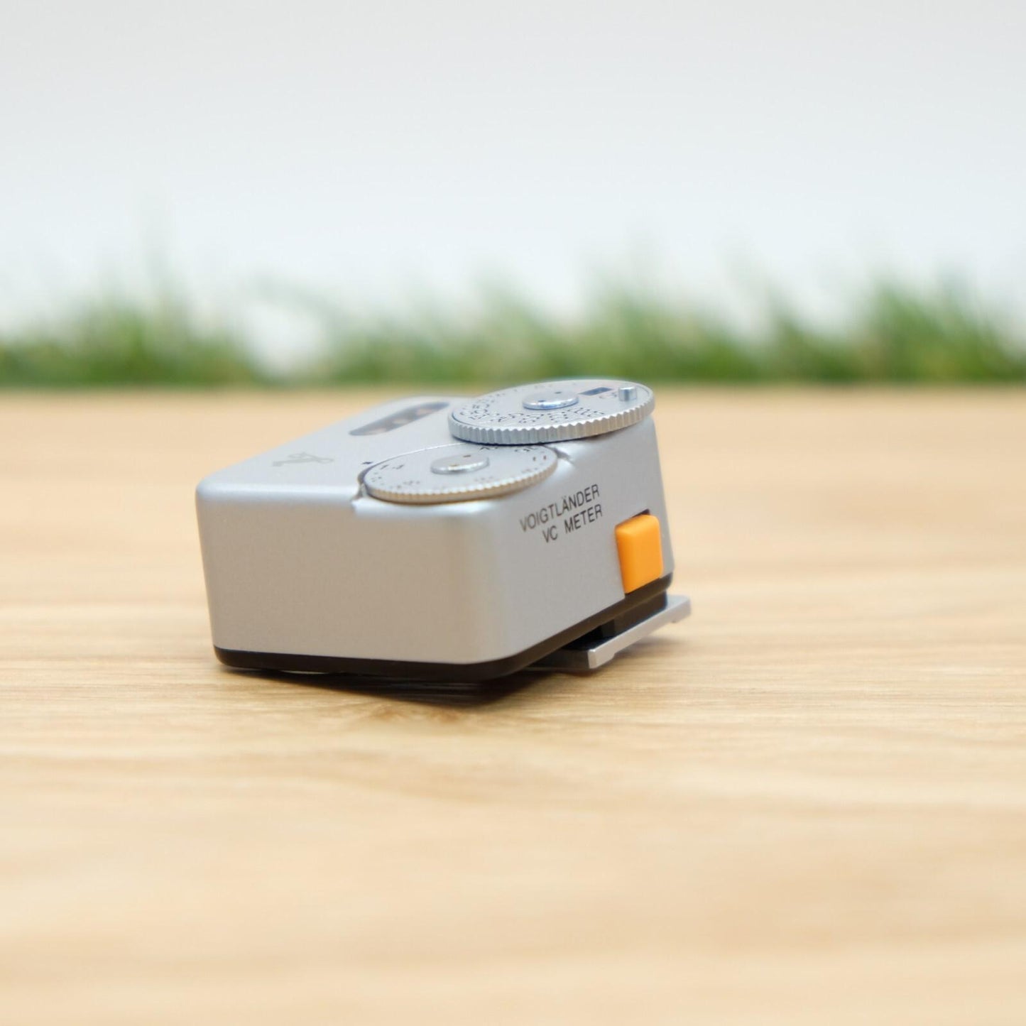 Voigtlander VC Meter Silver Shoe Mount Light Meter Japan [Near Mint]  #1142A