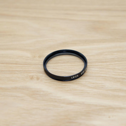 Leica Genuine E39 UVa Lens Filter 13131 Black W/ Box & Case Japan [Mint] #1285