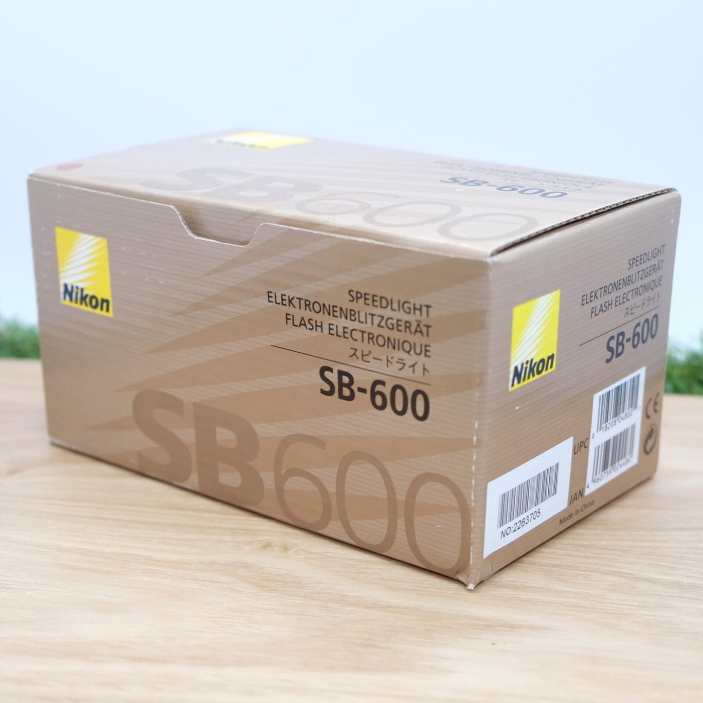 Nikon Speedlight SB-600 Shoe Mount Flash SB 600 W/ Case Japan [Near Mint] #1292