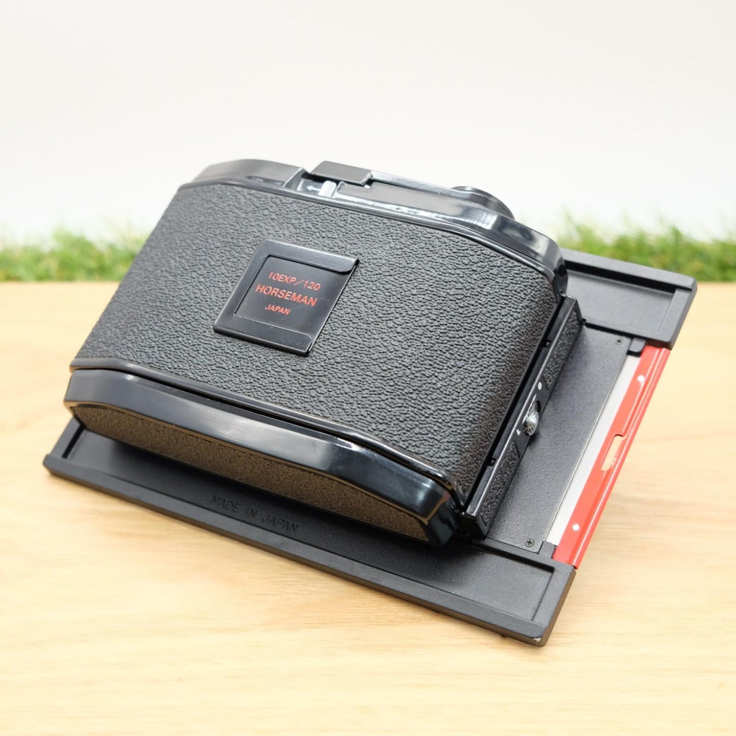 ホースマン 10枚撮り 120ロール フィルムバックホルダー 6x7 4x5カメラ用 日本製 [N ミント] #1293 