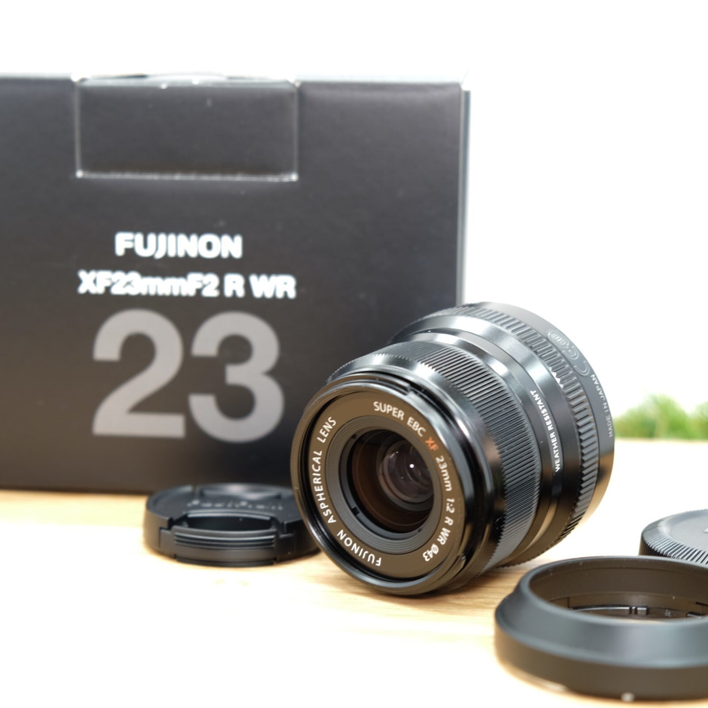 FUJIFILM XF 23mm F2 R WR Black X Mount Fuji Fujinon W/ Box Japan [Mint] #1295