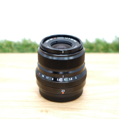 FUJIFILM XF 23mm F2 R WR Black X Mount Fuji Fujinon W/ Box Japan [Mint] #1295