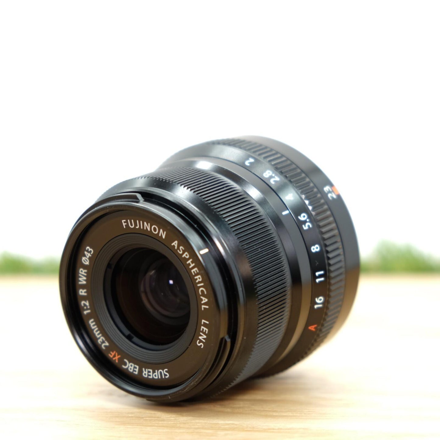 FUJIFILM XF 23mm F2 R WR Black X Mount Fuji Fujinon W/ Box Japan [Mint] #1295