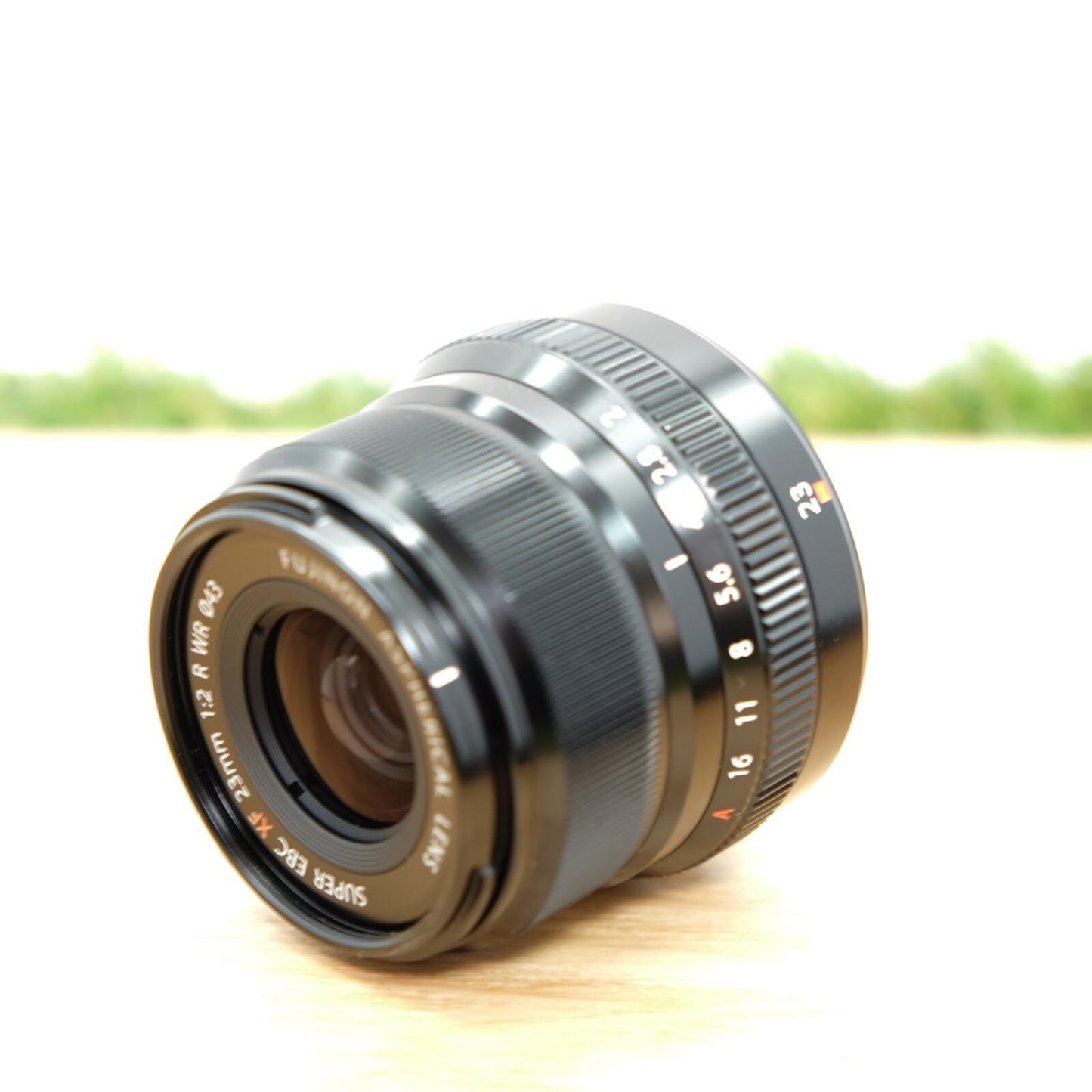 FUJIFILM XF 23mm F2 R WR Black X Mount Fuji Fujinon W/ Box Japan [Mint] #1295