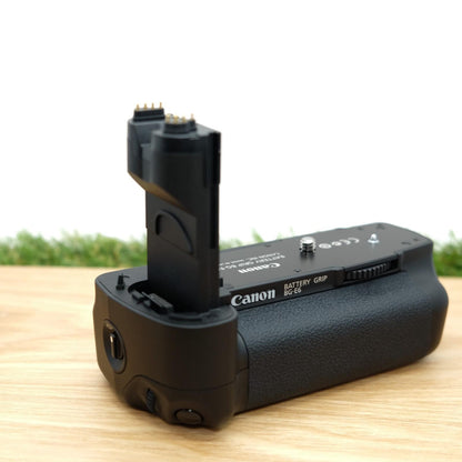 Canon BG-E6 Battery Grip  EOS 5D Mark II Black W/ Box From Japan [Mint] #1028C