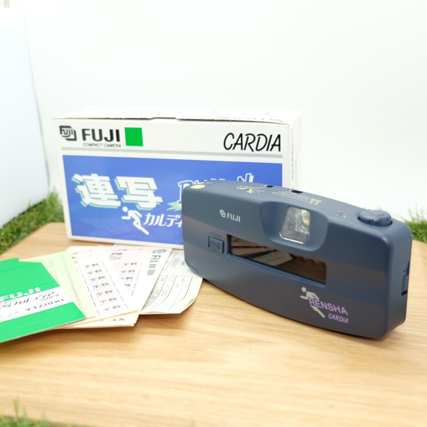 Fujifilm Rensha Cardia Byu-N 8 35mm Film Camera W/ Box Japan [Unused] #1105B