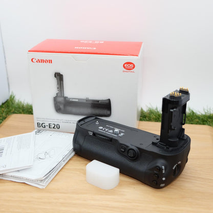 Canon BG-E20 Battery Grip For EOS 5D MarkIV Camera W/ Box Japan [Mint]  #1022F