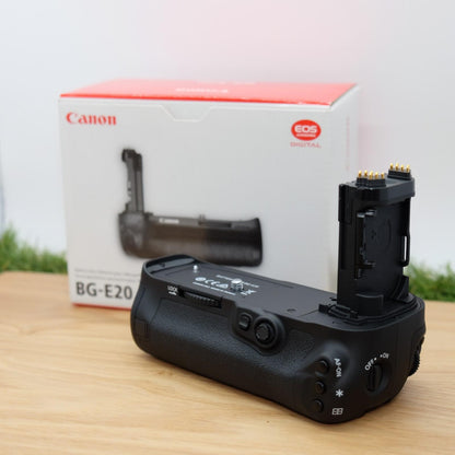 Canon BG-E20 Battery Grip For EOS 5D MarkIV Camera W/ Box Japan [Mint]  #1022F