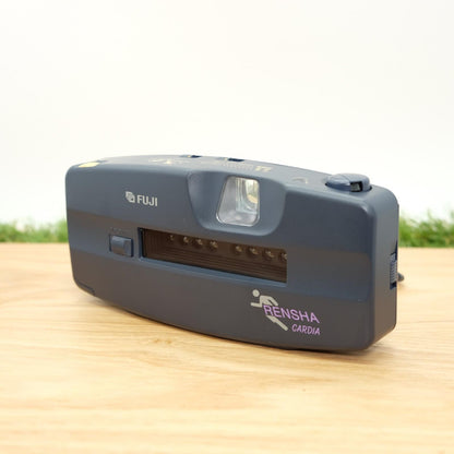 Fujifilm Rensha Cardia Byu-N 8 35mm Film Camera W/ Box Japan [Mint -] #1105C