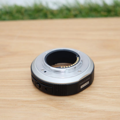 Olympus MMF-2 Four Thirds Mount Micro Adapter 4/3 Body Black Japan [Mint] #1296