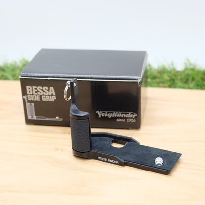 Voigtlander Side Grip for Bessa R R2 R2M R3M R4M R4A W/ Box Japan [Mint] #1297