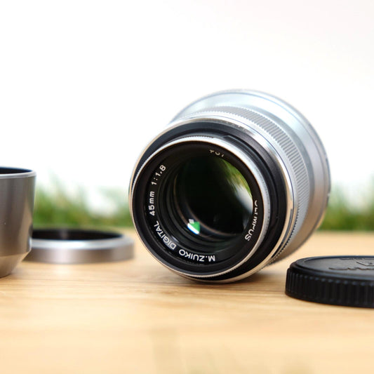 OLYMPUS M.ZUIKO DIGITAL 45mm F1.8 Lens Micro Four Thirds Japan [Near Mint] #1301