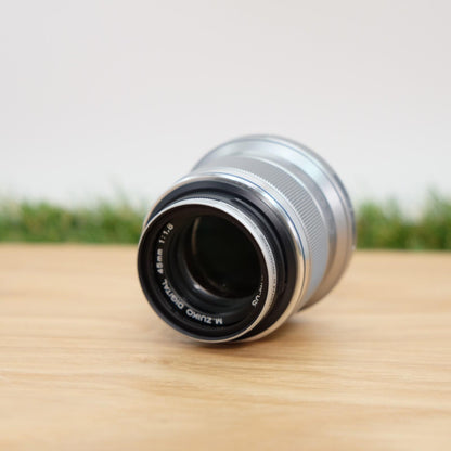 OLYMPUS M.ZUIKO DIGITAL 45mm F1.8 Lens Micro Four Thirds Japan [Near Mint] #1301