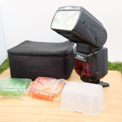 Nikon SB-910 Speedlight Shoe Mount Flash Tested Black W/ Case JP [Mint] #1144B