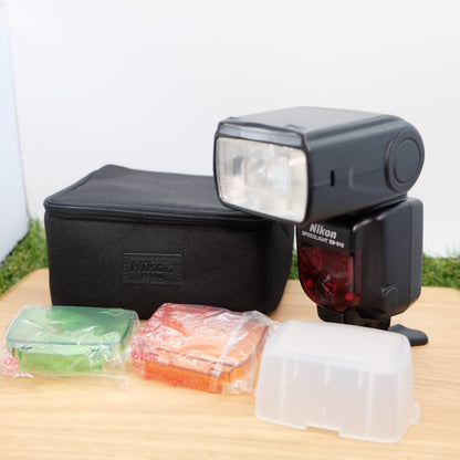 Nikon SB-910 Speedlight Shoe Mount Flash Tested Black W/ Case JP [Mint] #1144B