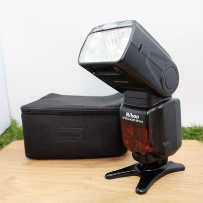 Nikon SB-910 Speedlight Shoe Mount Flash Tested Black W/ Case JP [Mint] #1144B