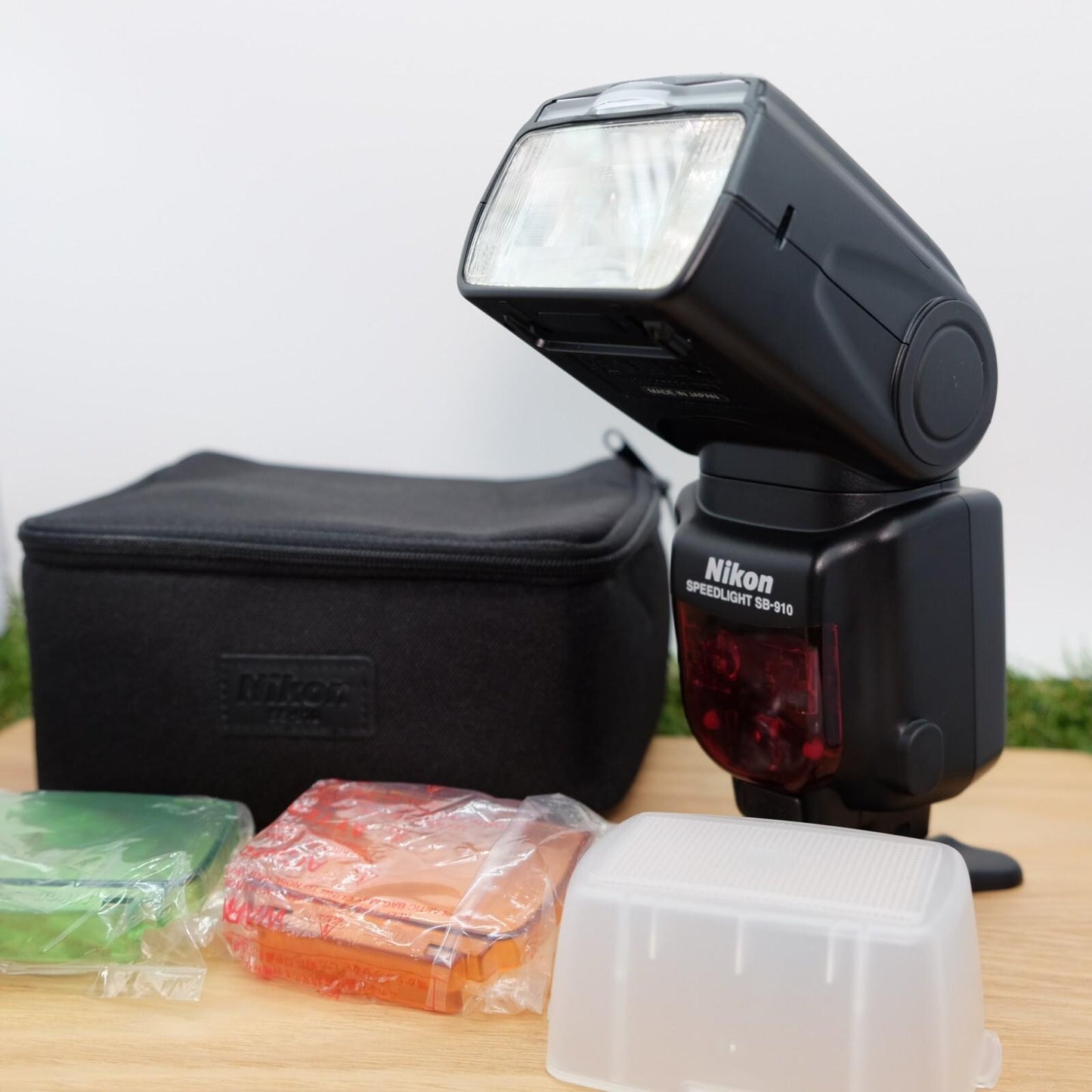 Nikon SB-910 Speedlight Shoe Mount Flash Tested Black W/ Case JP [Mint] #1144B