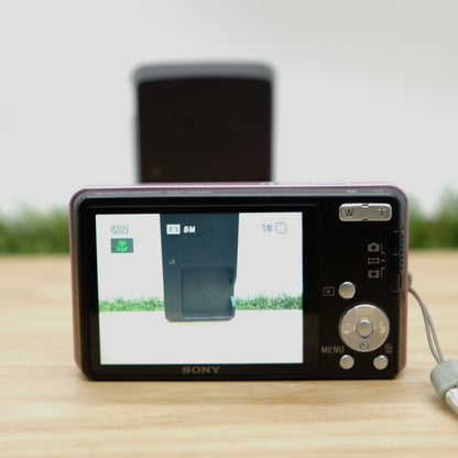 SONY Cyber Shot DSC-W350 Pink 4x Optical Zoom Digital Japan [Near Mint] #1310