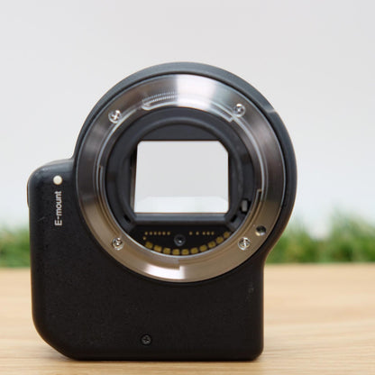 Sony LA-EA2 A-mount to E-mount FE Lens Adapter Black W/ Box Japan [Mint] #1229A