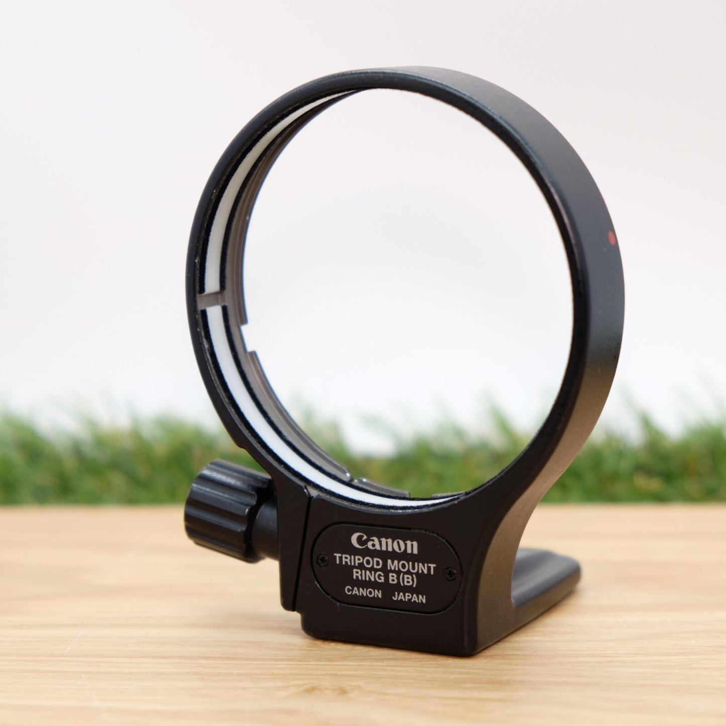CANON TRIPOD MOUNT RING B Black For 100mm F2.8 180mm F/3.5 Japan [N Mint] #1110A