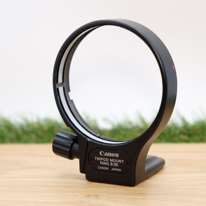 CANON TRIPOD MOUNT RING B Black For 100mm F2.8 180mm F/3.5 Japan [N Mint] #1110A