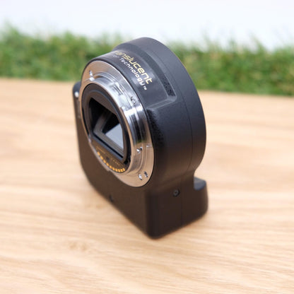Sony LA-EA2 A-mount to E-mount FE Lens Adapter Black W/ Cap Japan [Mint] #1229B
