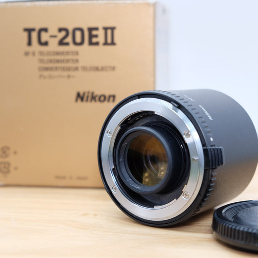 Nikon AF-S Teleconverter Lens TC-20E II 2x F Mount W/ Box Japan [N Mint] #1316