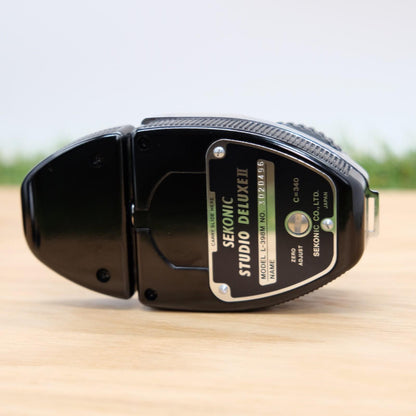 SEKONIC L-398M Studio Deluxe II Exposure Light Black W/ Box Japan [Mint] #1314