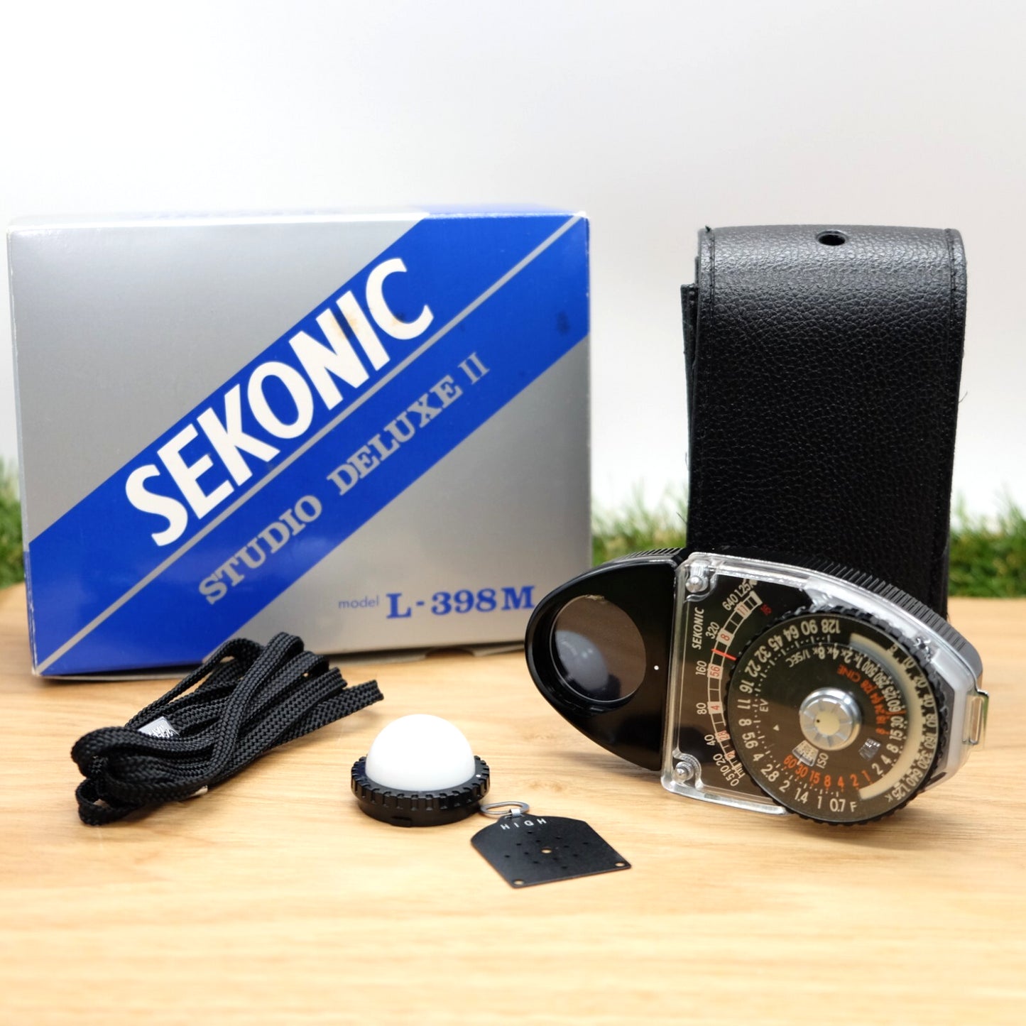 SEKONIC L-398M Studio Deluxe II Exposure Light Black W/ Box Japan [Mint] #1314