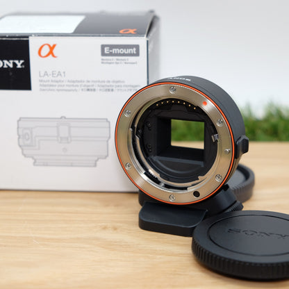 Sony LA-EA1 A Mount Lens to E Mount Camera Adapter  W/ Box Japan [N Mint] #1013D