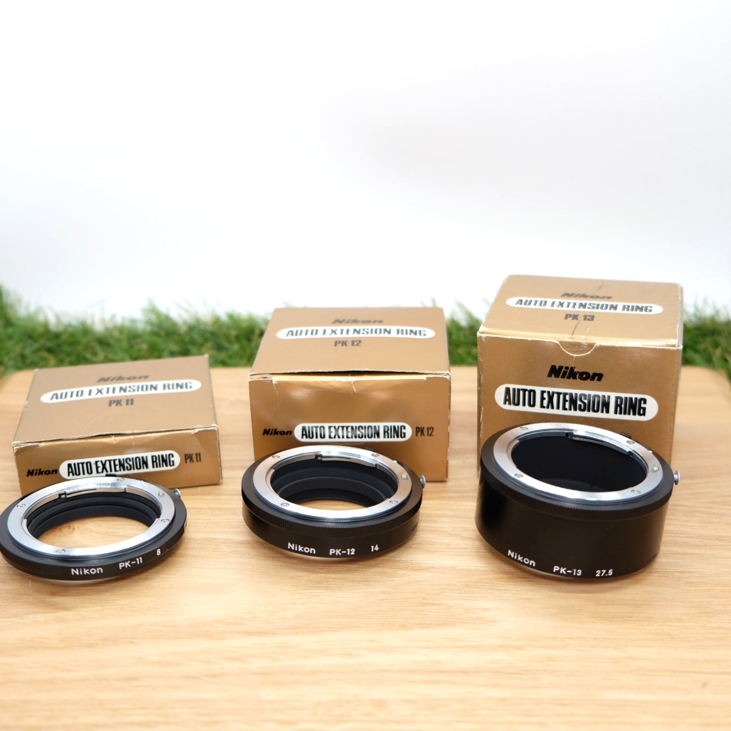 Nikon Extension Tube Ring PK-11 PK-12 PK-13 Set For F Mount W/Box [Mint] #1118D