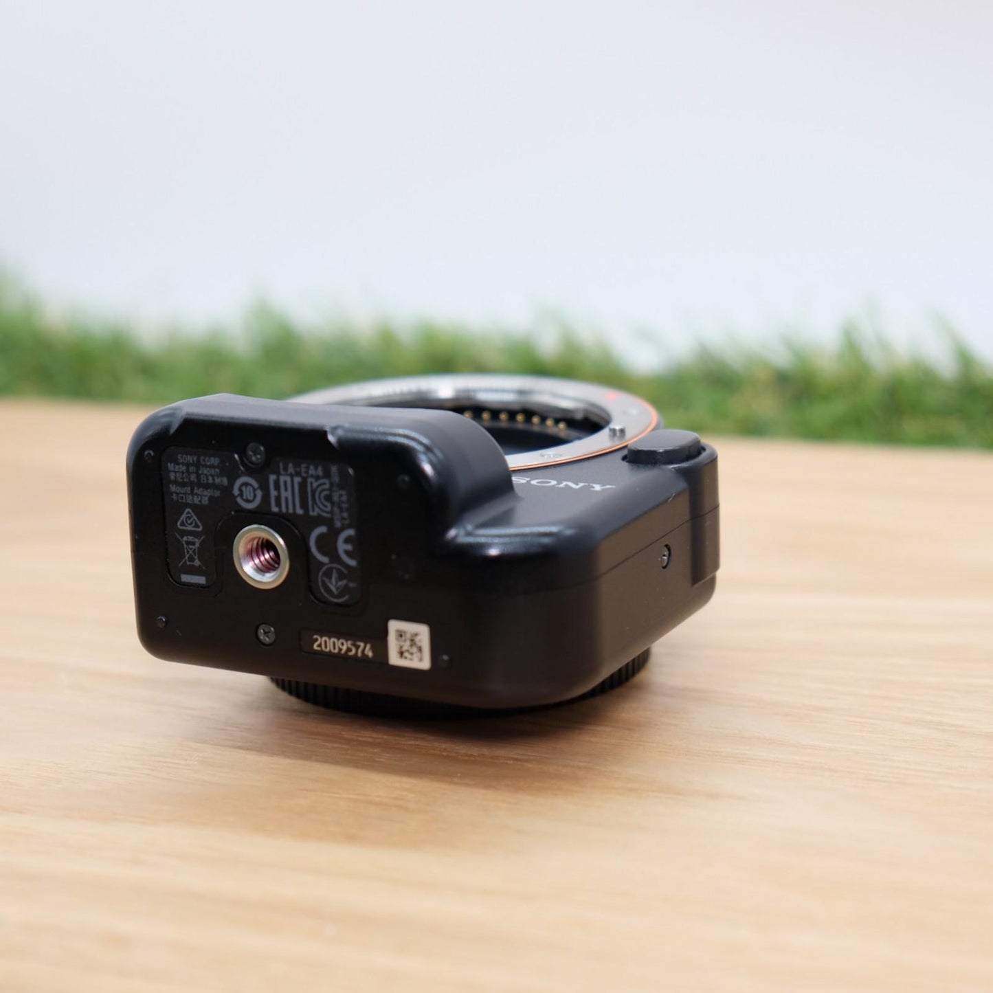 Sony LA-EA4 Mount Adapter Attach for A to E-mount W/ Cap Japan [N Mint] #1163E