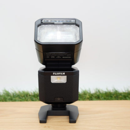 FUJIFILM EF-X500 Flash Clip on Shoe Black W/ Box From Japan [Near Mint] #1325