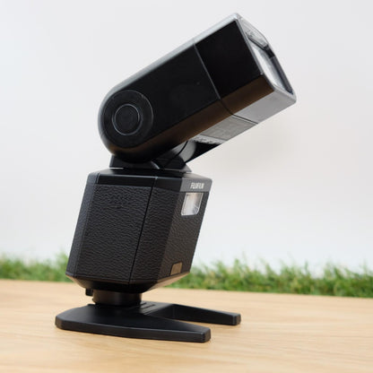 FUJIFILM EF-X500 Flash Clip on Shoe Black W/ Box From Japan [Near Mint] #1325