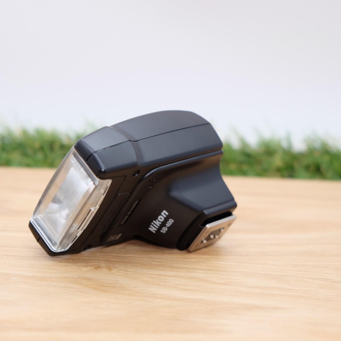 Nikon Speedlight SB-400 Shoe Mount Flash Tested W/Case Black Japan [Mint] #1220A