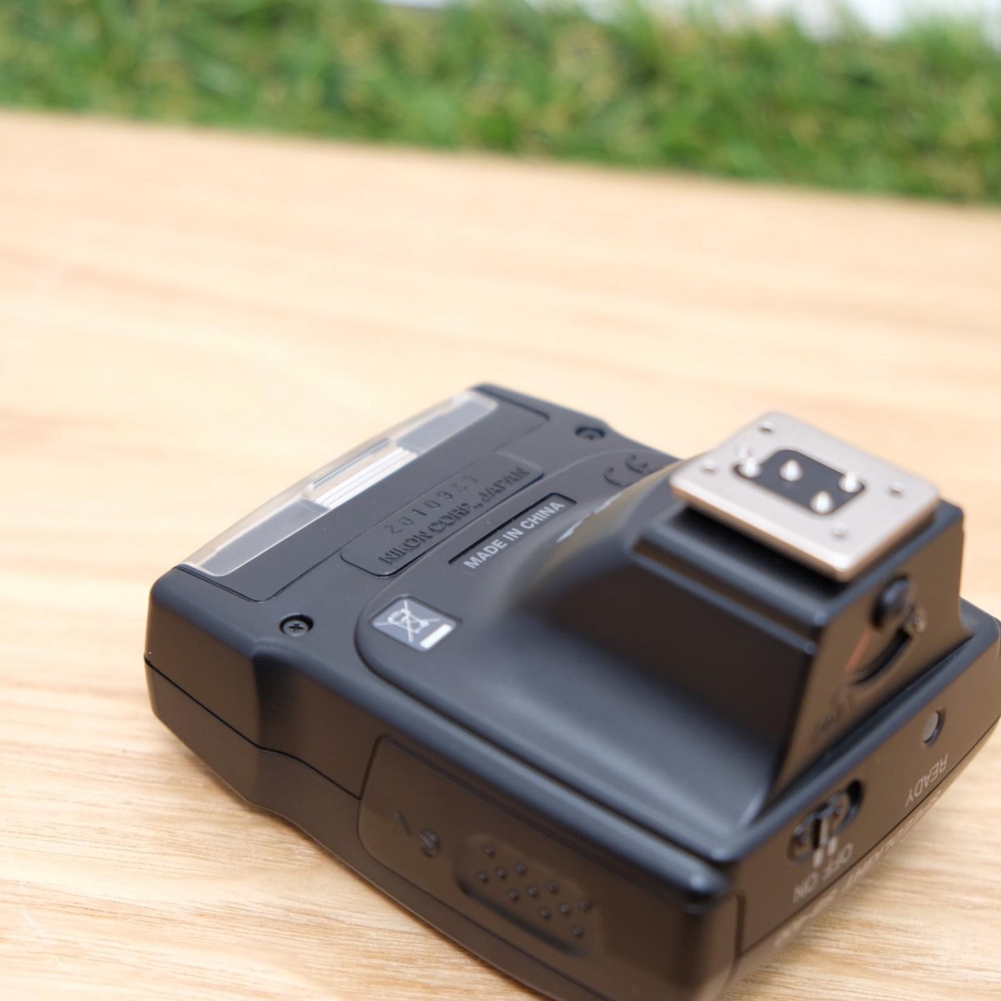 Nikon Speedlight SB-400 Shoe Mount Flash Tested W/Case Black Japan [Mint] #1220A