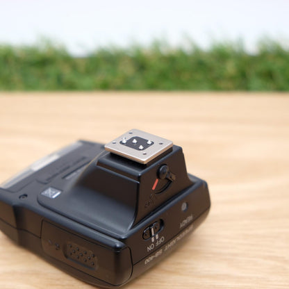 Nikon Speedlight SB-400 Shoe Mount Flash Tested W/Case Black Japan [Mint] #1220A