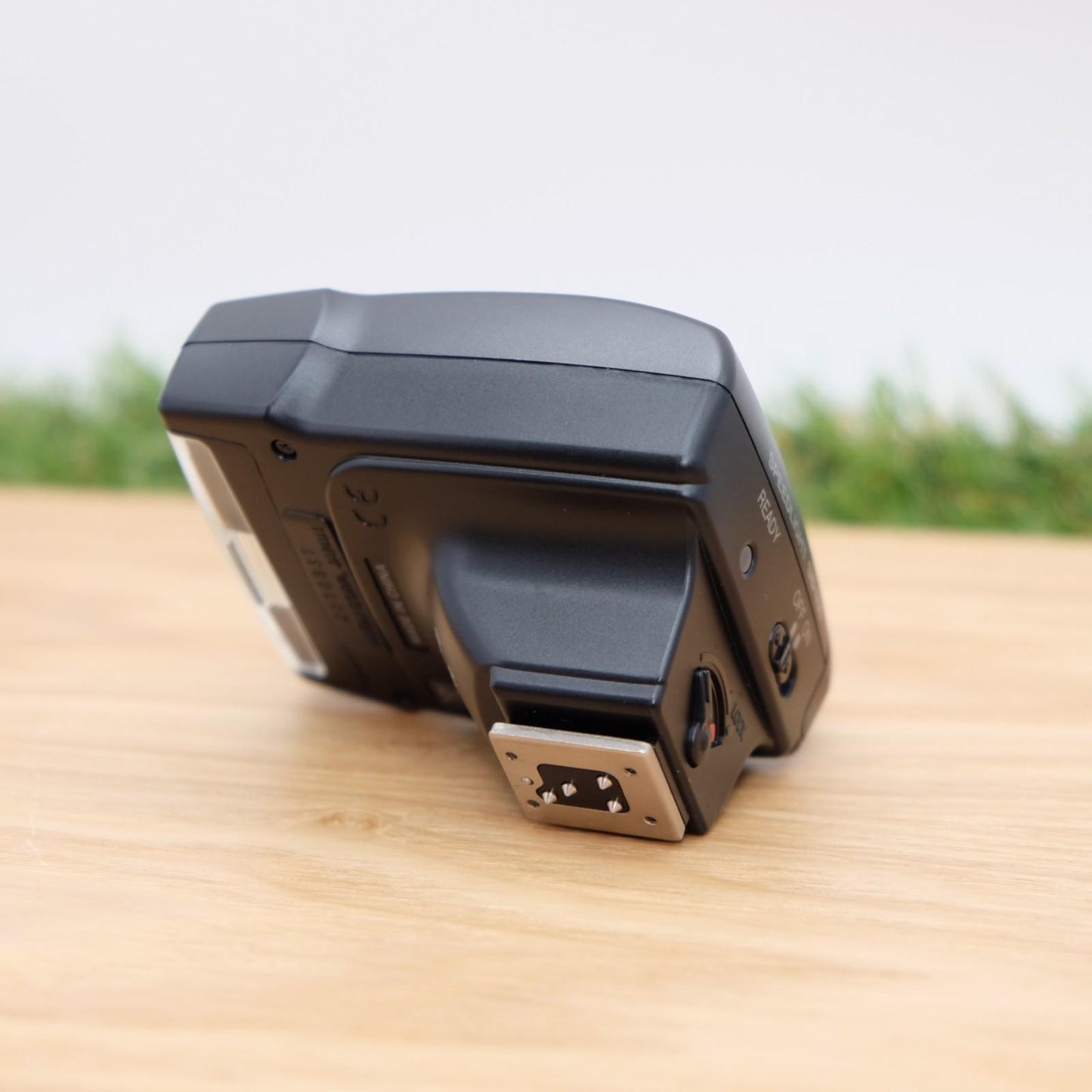 Nikon Speedlight SB-400 Shoe Mount Flash Tested W/Case Black Japan [Mint] #1220A