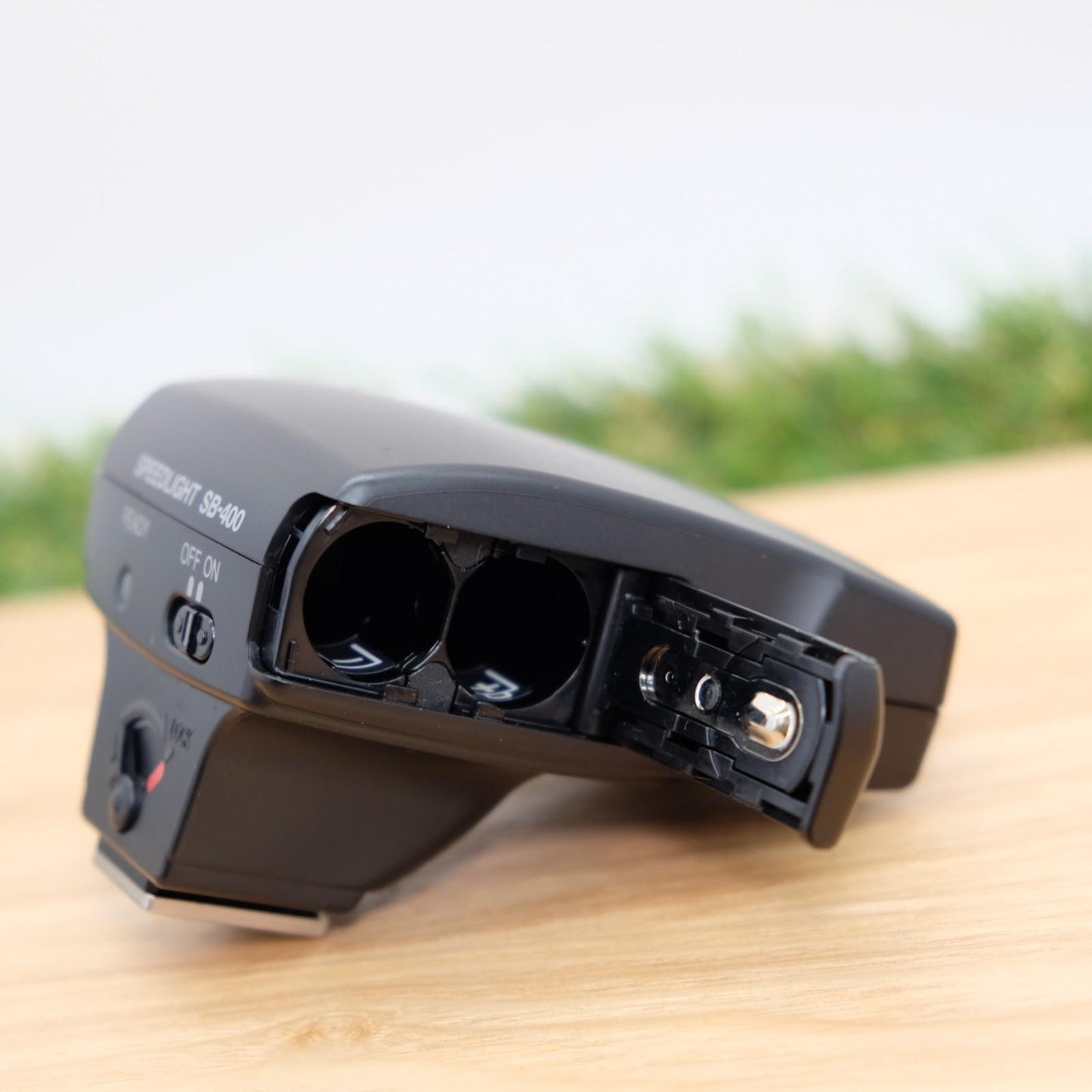 Nikon Speedlight SB-400 Shoe Mount Flash Tested W/Case Black Japan [Mint] #1220A