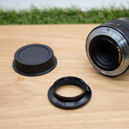 Voigtlander 90mm f/3.5 Apo Lanthar SL II Lens for EF Canon Japan [N Mint] #1324